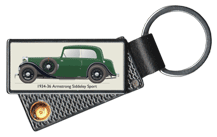 Armstrong Siddeley Sports Foursome (Green) 1934-36 Keyring Lighter